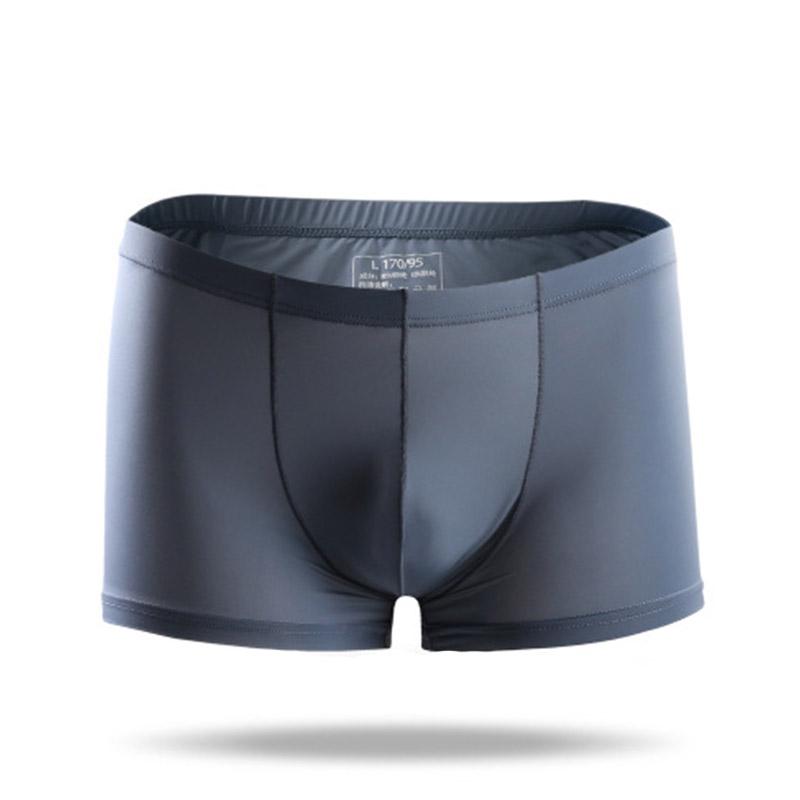 Men's Ice Silk Trunks Cool Breathable Ultra-thin (3 pieces/Pack)