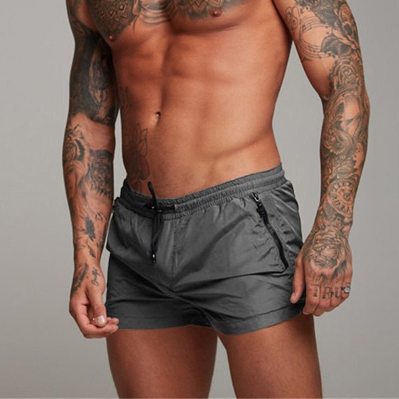 Nylon Pocketed Running Shorts