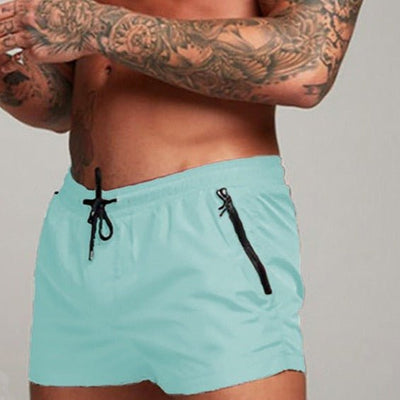 Nylon Pocketed Running Shorts