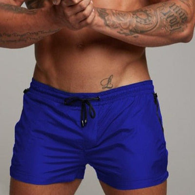 Nylon Pocketed Running Shorts