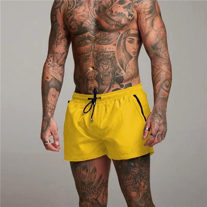 Nylon Pocketed Running Shorts